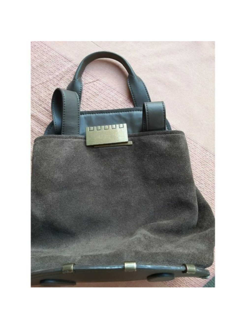 Zac posen Blythe suede Sling Shoulder handbag